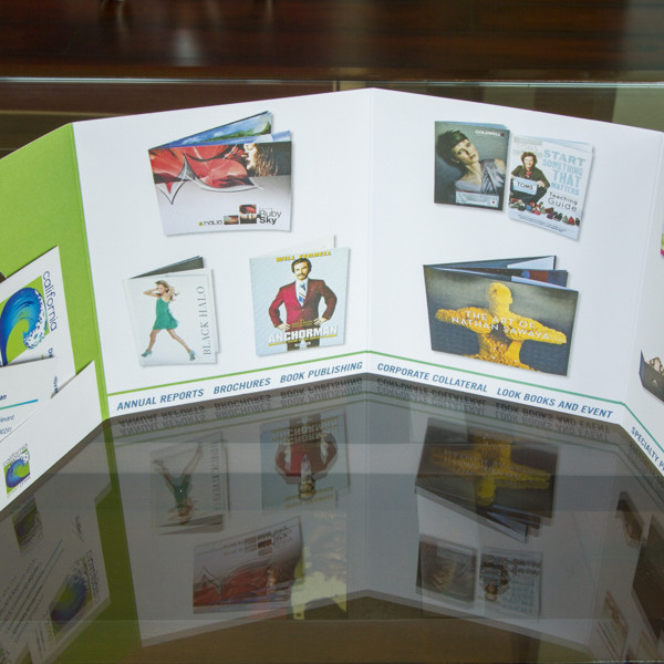 Brochure printed by California Green Press