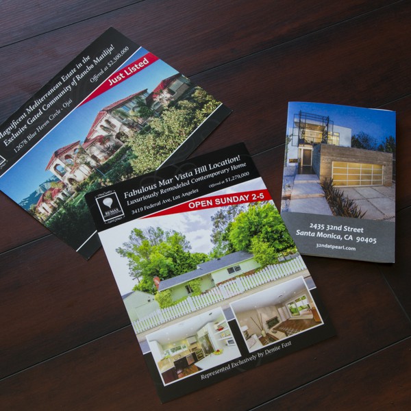 Flyers printed by California Green Press