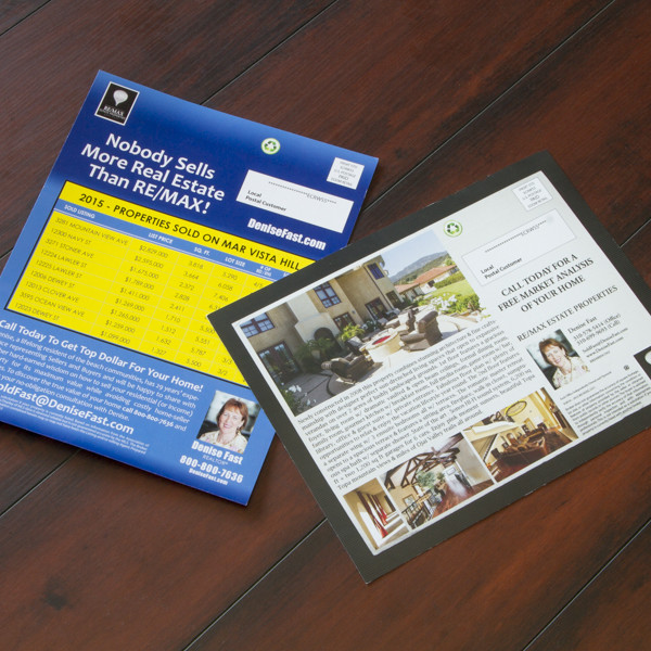 Postcard printed by California Green Press