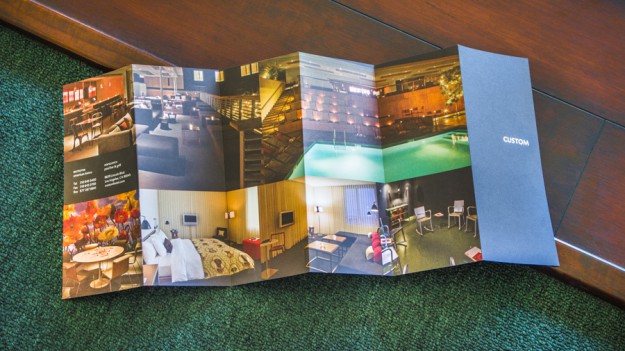 Brochure printed by California Green Press