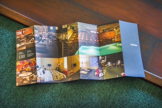 Brochure printed by California Green Press