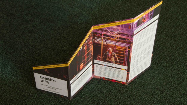 Brochure printed by California Green Press