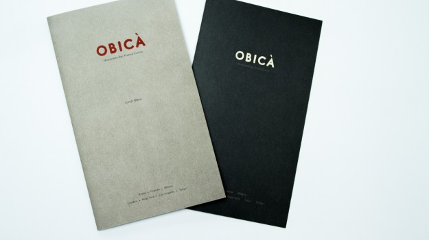 Menus printed by California Green Press