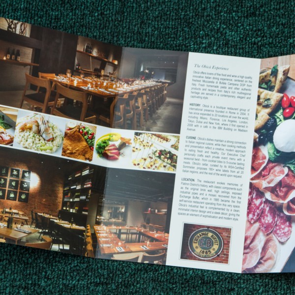 Brochure printed by California Green Press