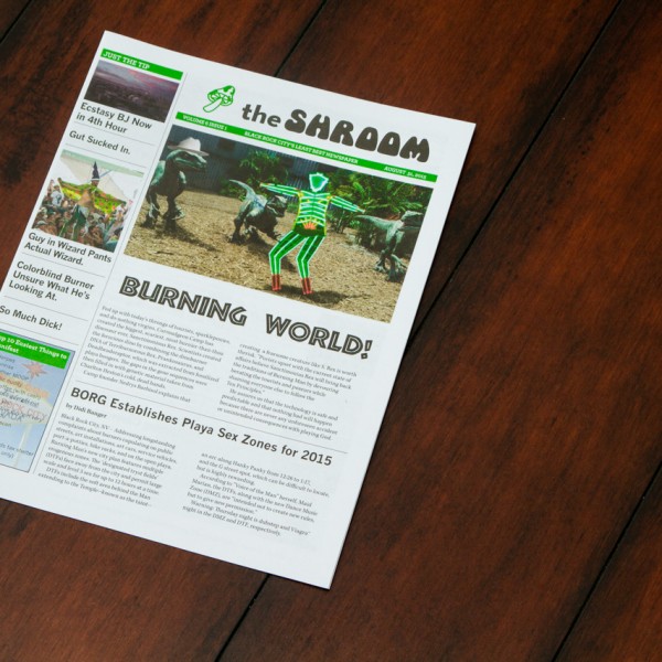 Newsletter printed by California Green Press