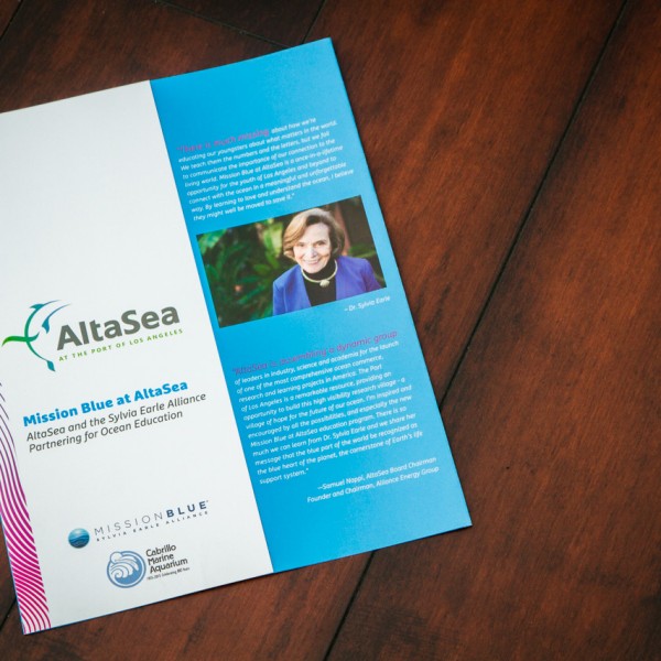 Brochure printed by California Green Press