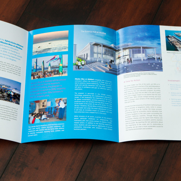 Brochure printed by California Green Press