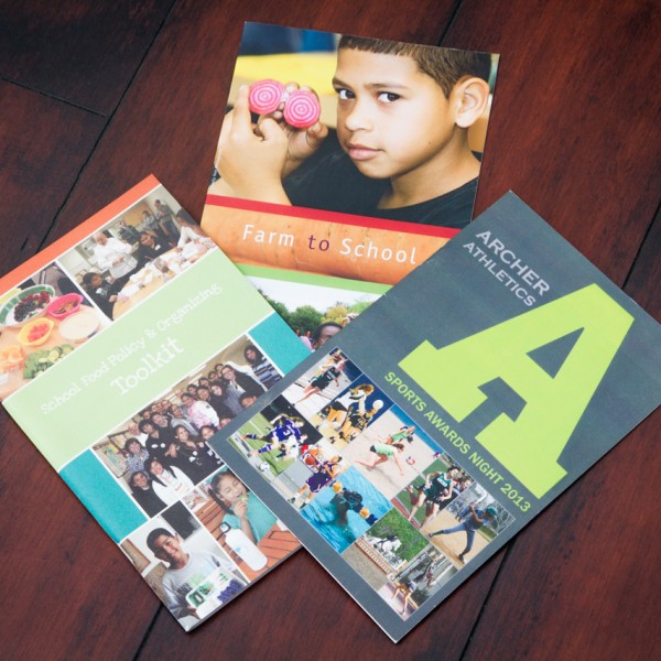 Brochures printed by California Green Press