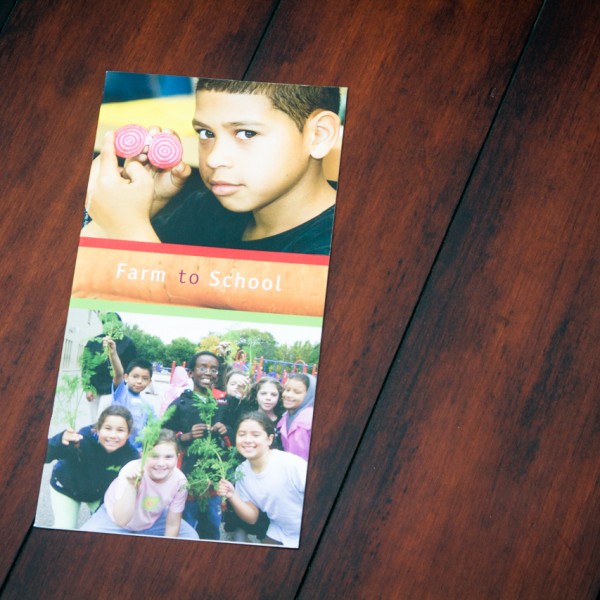 Brochure printed by California Green Press