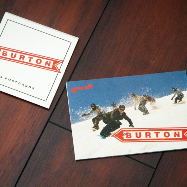 Burton postcards printed by California Green Press