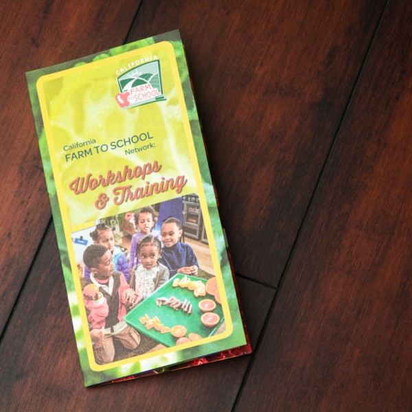 Brochure printed by California Green Press