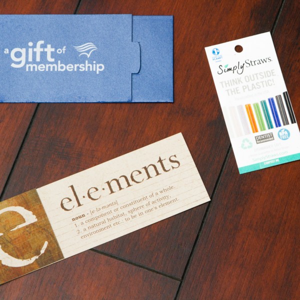 Encloser and hang tags printed by California Green Press