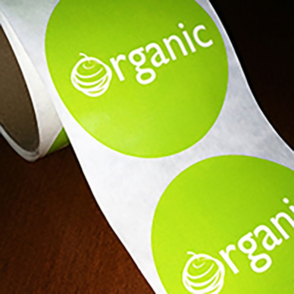 Organic and compostable labels
